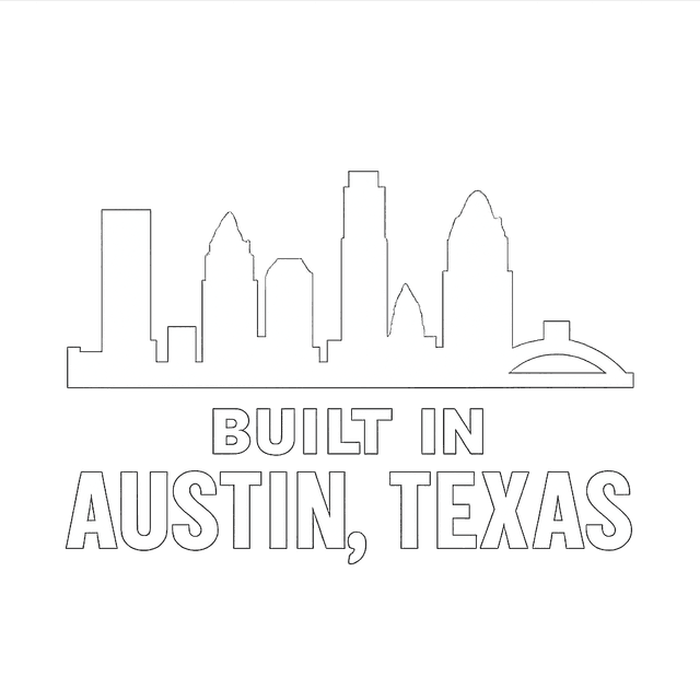 Built in Austin, Texas